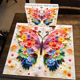 Puzzles en bois Colorful Wings 1000 pièces